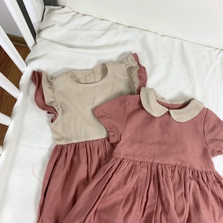 Váy thiết kế chất linen cực kỳ đẹp mặc thu