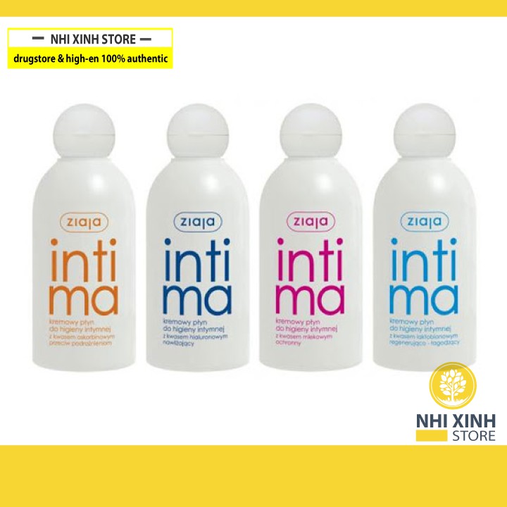 Dung Dịch Vệ Sinh Phụ Nữ Ziaja Intima 200ML