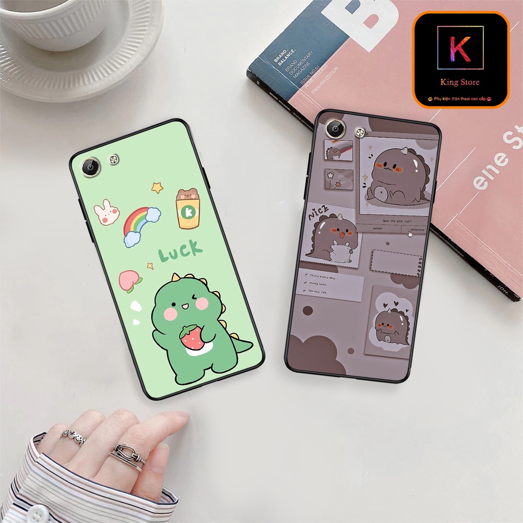 Ốp lưng Vivo Y66 - Vivo Y67 - Vivo Y75 - Ốp in hình khủng long,dinosaur dễ thương