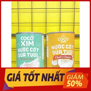 Nước cốt dừa tươi Cocoxim lon 400ml