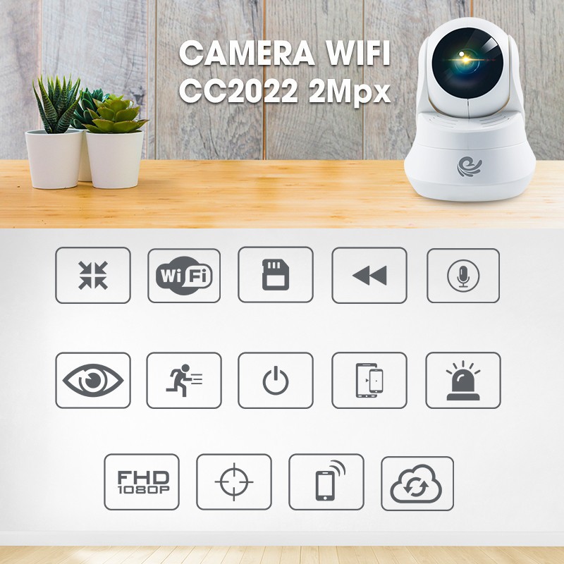 [Mã ELMS4 giảm 7% đơn 500K] [CHÍNH HÃNG] Camera WIFI CareCam CC2022 2.0MP - FHD1080P / Thẻ nhớ 32GB