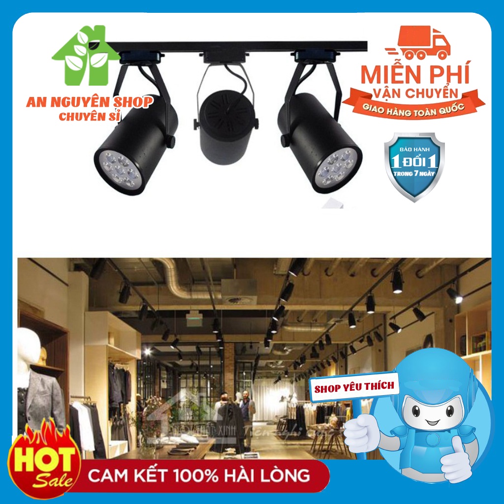 ĐÈN PHA RAY LED 12W SIÊU SÁNG Trang Trí Shop, Trang Trí Nhà, Rọi Tranh, Bể Cá