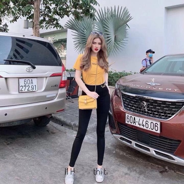 [Hàng HOT 2020 ] [Ảnh thật] Quần tregging FD cạp cao
