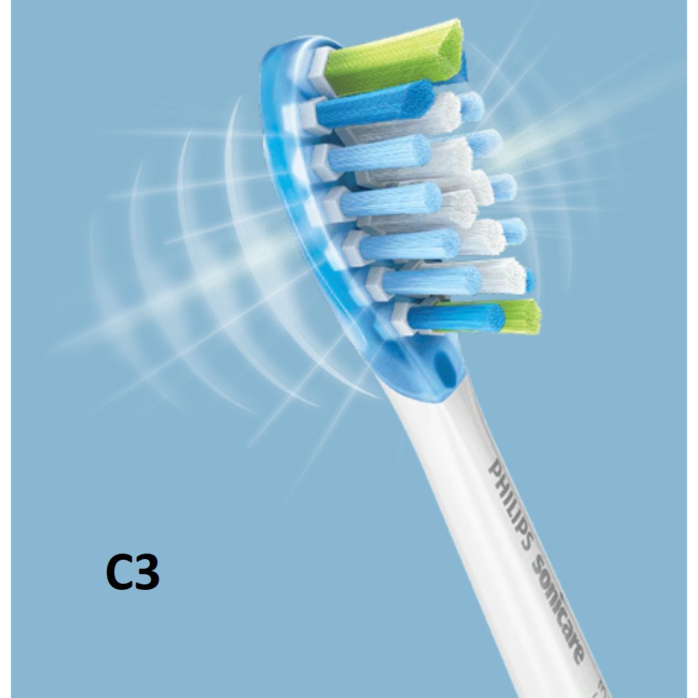 Đầu bàn chải Philips Sonicare các loại C2, C3, G3, Standard