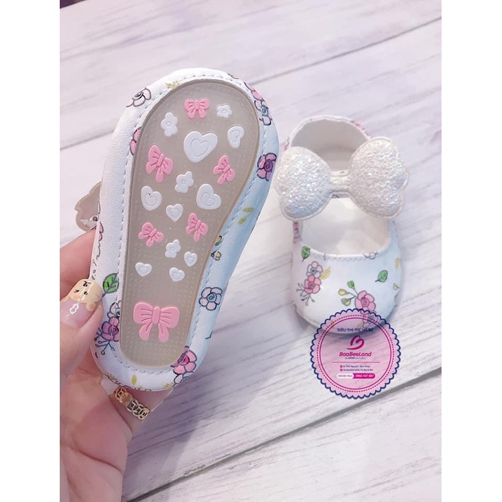 Giày tập đi đế siêu mềm cho bé .