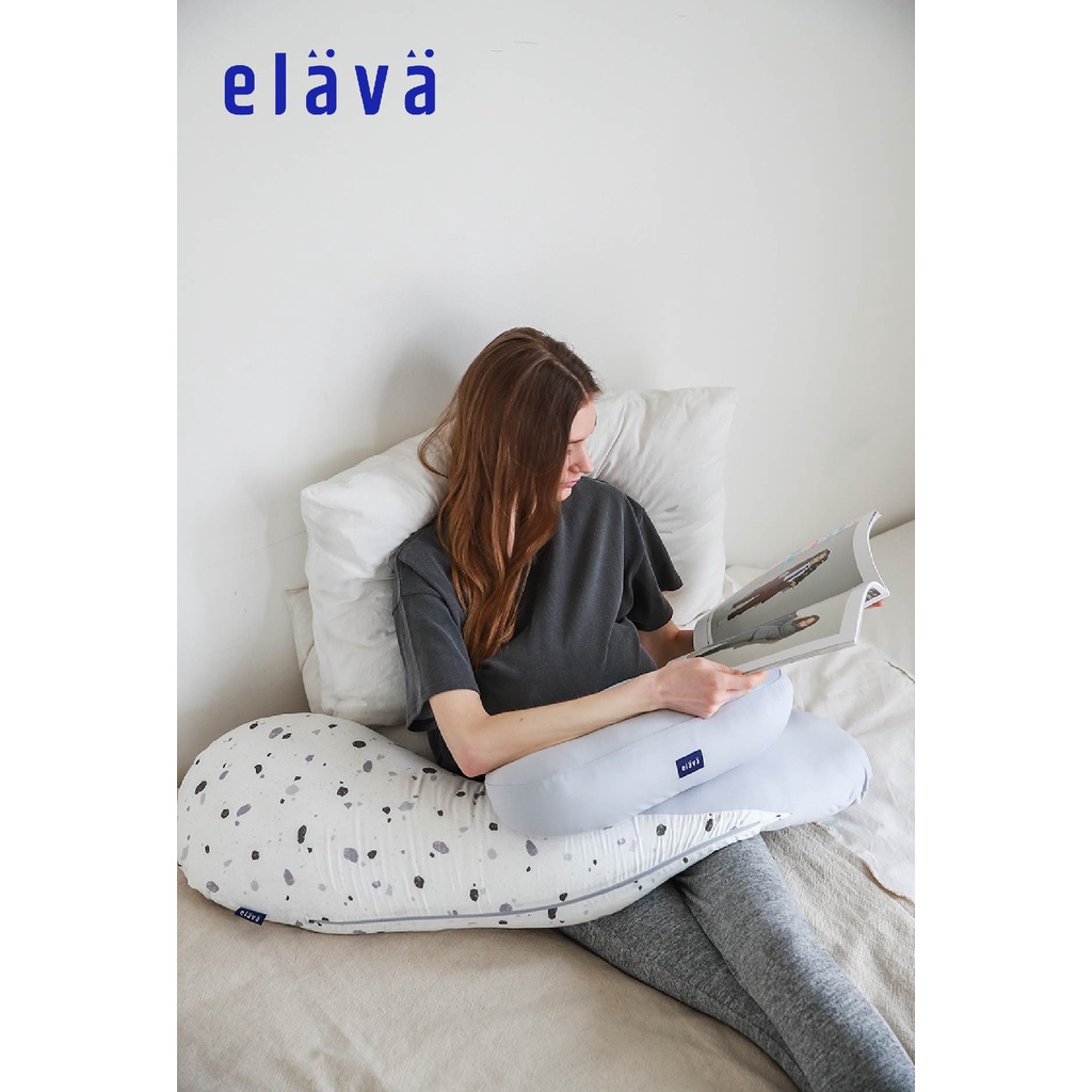 Elava combo gối bầu + vỏ gối