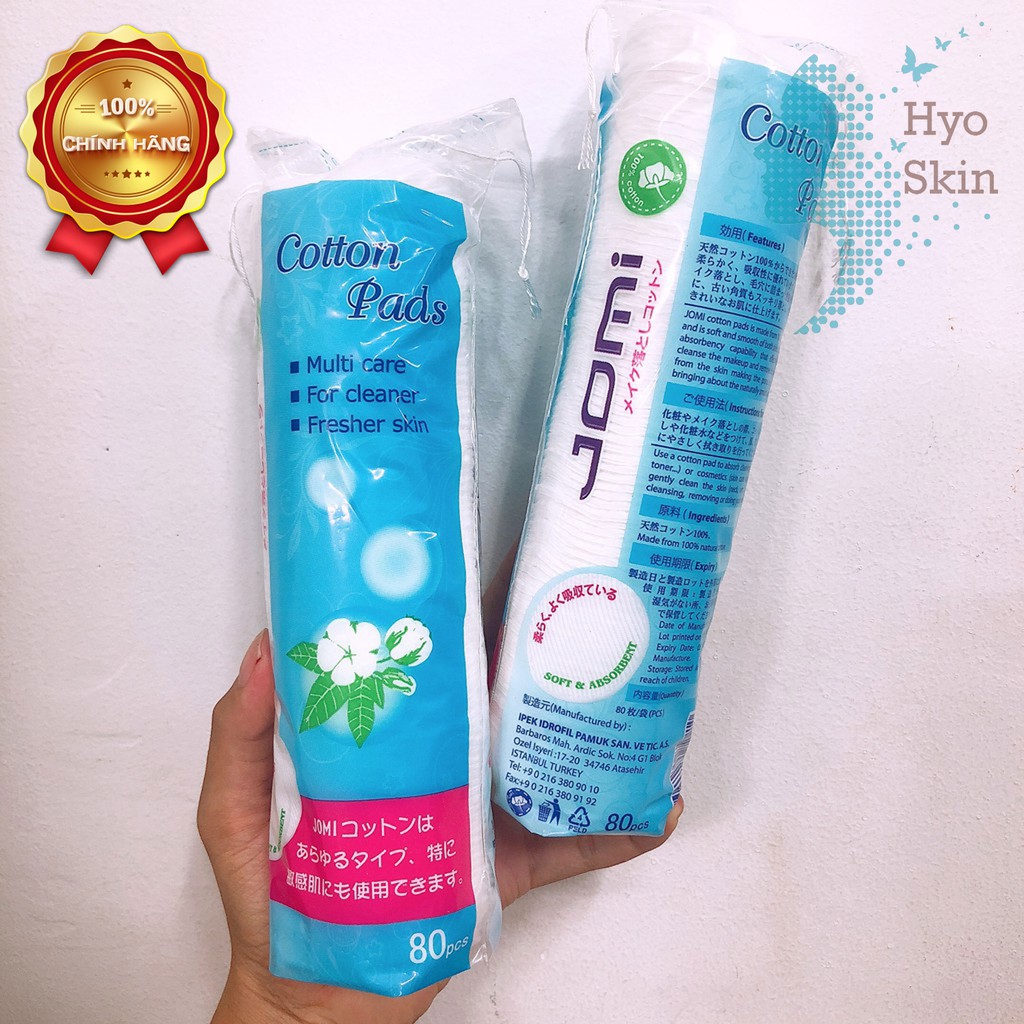 Bông Tẩy Trang JOMI COTTON PADS