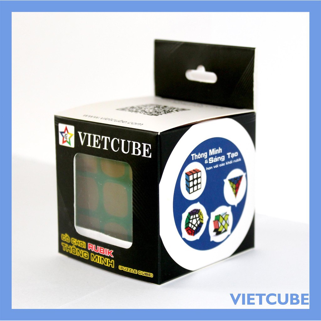 [FREESHIP] Đồ chơi Rubik 3x3 Vietcube - VC3301 ( Đen ) - Rubik Ocean [SHOP YÊU THÍCH]