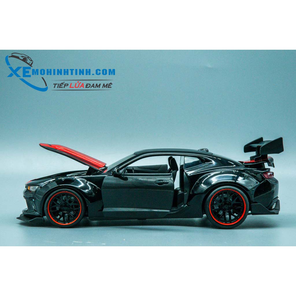 Xe Mô Hình Chevy 2016 Camaro Ss Widebody Gt Wing 1:24 Jada Toys (Đen)