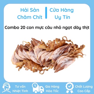 🐙 🐙 combo 20 con mực câu nhỏ ngon ngọt dày thịt 🐙 🐙