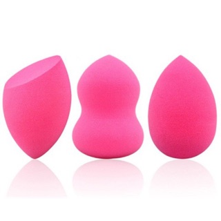 Set 3 mút tán kem nền vát, hồ lô, giọt nước