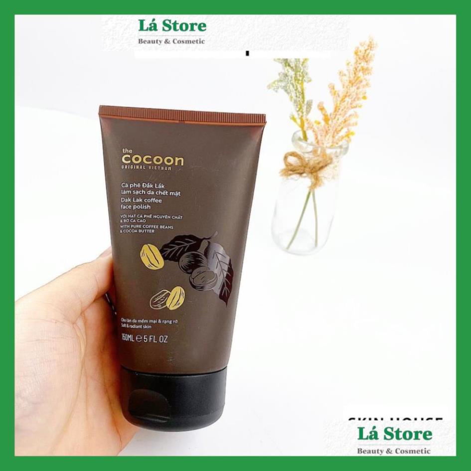 Tẩy Da Chết Mặt Cocoon -  Tẩy Tế Bào Chết Coffee Face Polish 150ml