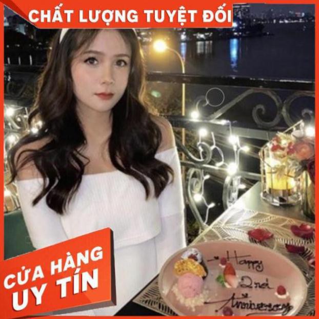 Đầm Dự tiệc trễ vai màu trắng body tay dài hàng thiết kế chính hãng Kim Hoàng - (Mẫu Trễ Vai) | BigBuy360 - bigbuy360.vn