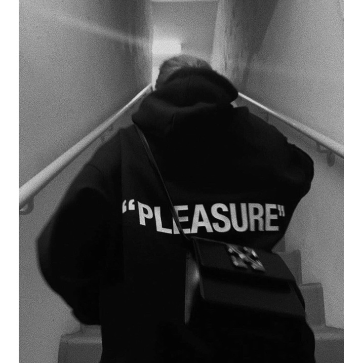 Áo unisex hoodie nỉ chui có mũ The private-"Pleasue"