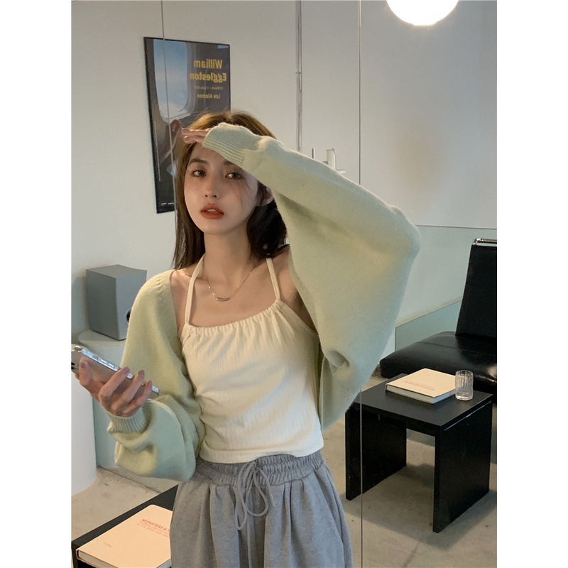 NRVP Áo KhoáC Cardigan Tay DàI Phong CáCh HàN QuốC