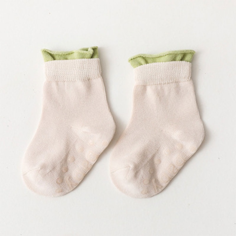Vớ Cotton Quấn Mắt Cá Chân Chống Trượt Thời Trang Xuân Hè Cho Bé Sơ Sinh