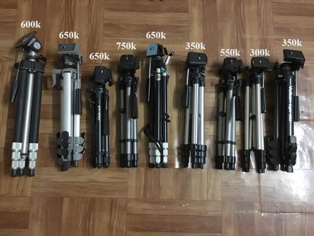Chân máy ảnh Tripod Nhật số lượng lớn