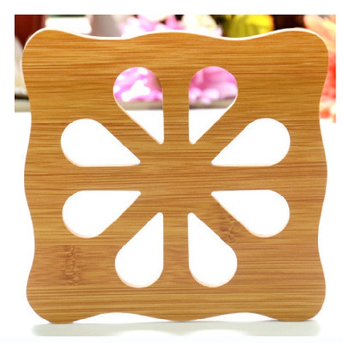 [HSP30]Miếng lót nồi bằng gỗ 💖💞 [Siêu Sale] [Có sẵn] ⚡✨ Miếng lót gỗ dùng để kê nồi, xoong, đồ dùng chống trượt