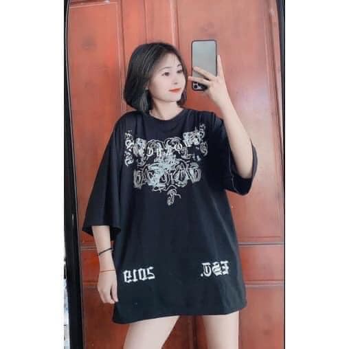Áo phông hoa hồng chất cotton su bao đẹp