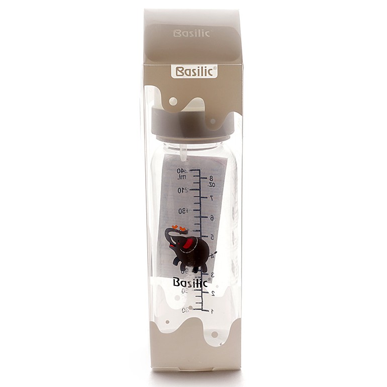 Bình sữa chống sặc nhựa PES Basilic 240ml S