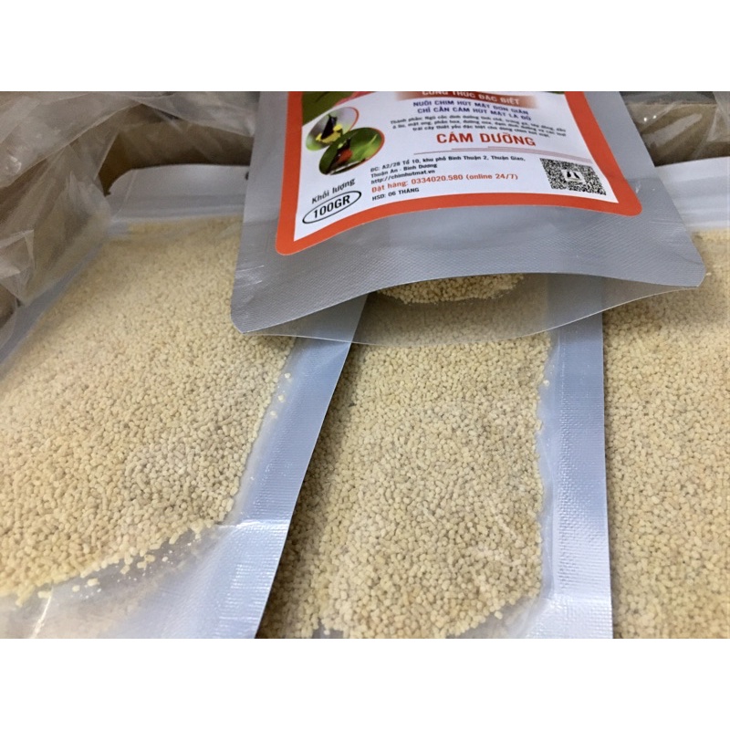 Combo 3 gói (Cám dưỡng) / CÁM CHIM HÚT MẬT CAO CẤP