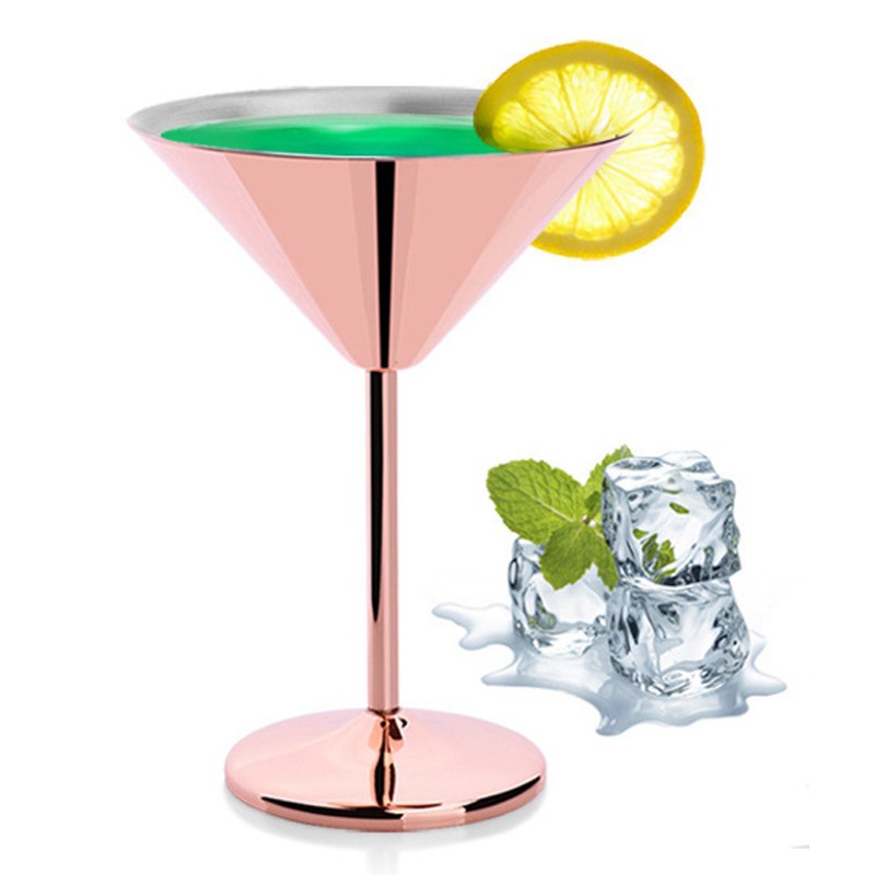 304 Stainless Steel Martini Glass Cocktail Fancy Wine Wine Cup