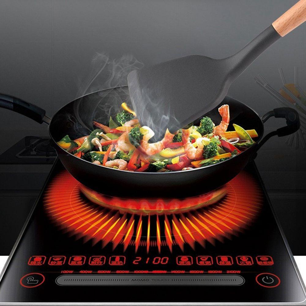 Xẻng Nấu Ăn Bằng Silicone Chịu Nhiệt Tiện Dụng Cho Nhà Bếp