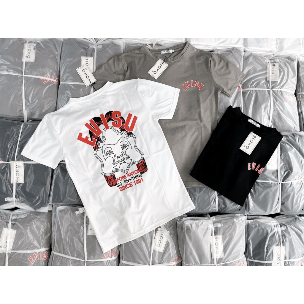 (HCM) ÁO THUN NAM CỔ TRÒN THỜI TRANG LUXURY ĐẲNG CẤP + PHỐI HỌA TIẾT SANG TRỌNG CHO CÁC BẠN TRẺ KME FASHION