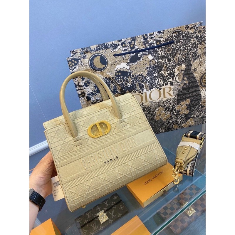 TÚI DIOR THỔ CẨM SIZE 25CM