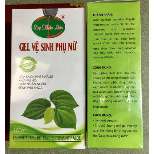 Dung Dịch Vệ Sinh Phụ Nữ, Gel Vệ Sinh Phụ Nữ Dạ Thảo-Liên