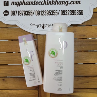 DẦU GỘI SP WELLA BALANCE SCALP CÂN BẰNG ĐỘ ẨM 250ml - 1000ML