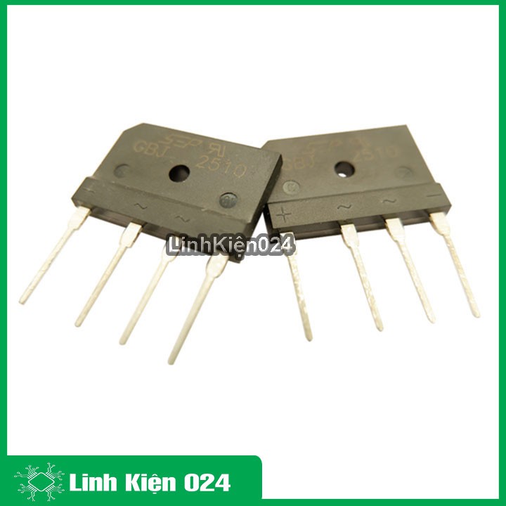 Diode Cầu 25A 2510 Dẹt Xịn