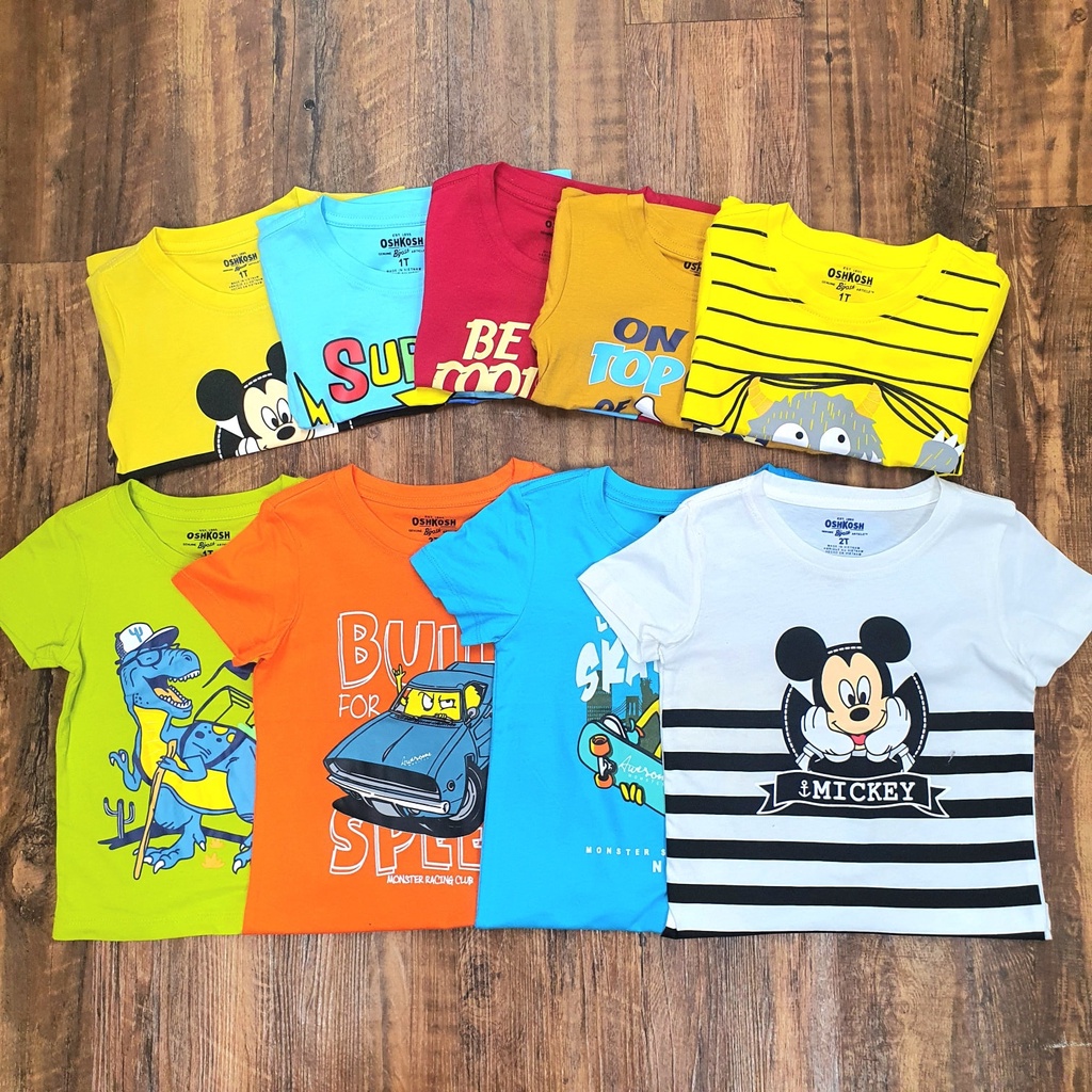 Áo thun in hình / Áo thun tay ngắn bé trai - Bigbaby Shop