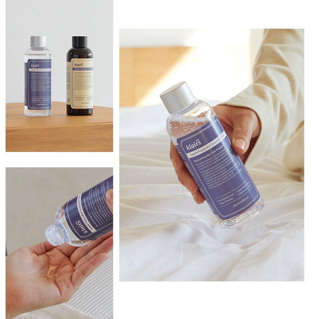 Toner Dear Klairs Supple Preparation Unscented Toner Không Mùi-Cân Bằng pH-Dưỡng Ẩm Sâu- Phân Phối Chính Hãng | BigBuy360 - bigbuy360.vn