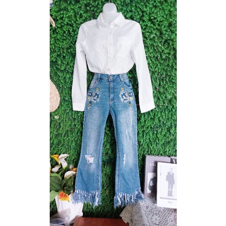 Thanh lý set jean loe size XS