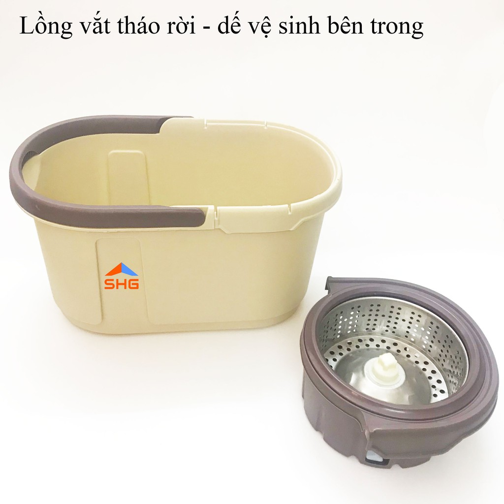 ( MUA LẺ GIÁ SỈ) BỘ CÂY LAU NHÀ RỜI LỒNG VL 11 HOÀNG GIA CAO CẤP, HÀNG LOẠI I