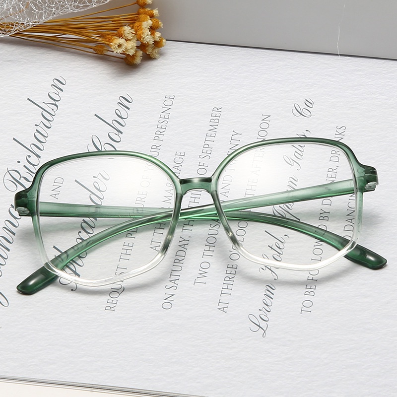 【0-600°Mắt kính cận gọng tròn chống bức xạ cho nam nữ