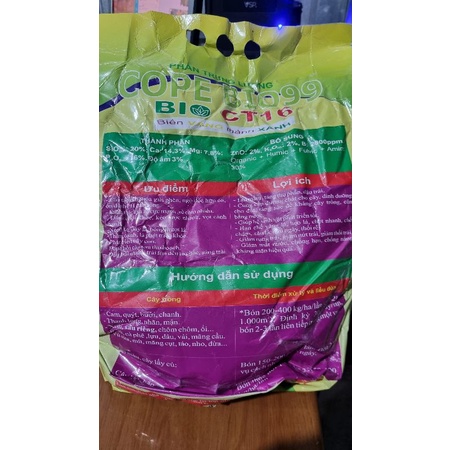BIO CT16 biến vàng thành xanh 5kg