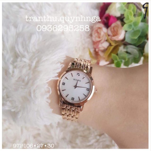 Đồng hồ nữ BULOVA 97P106 CHÍNH HÃNG