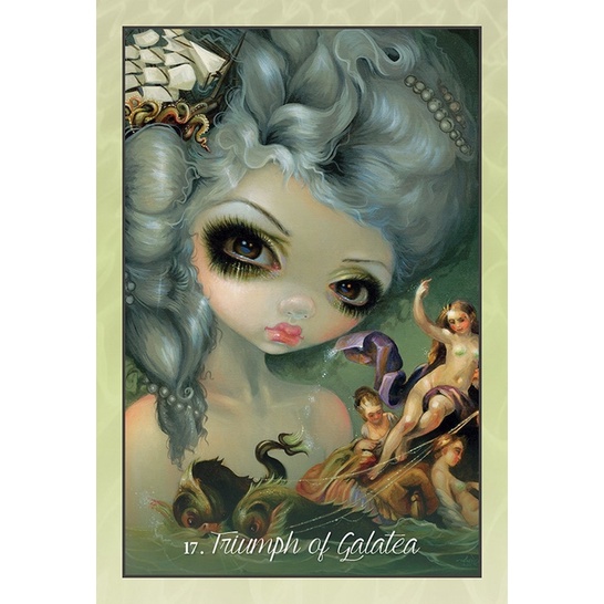 Bài Myths & Mermaids Oracle of Water, Tác giả Jasmine Becket-Griffith, Amber Logan, Kachina Mickeletto