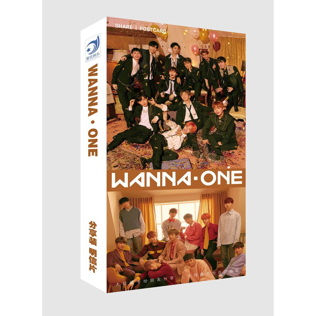 17 mẫu postcard Wanna One (Có video +Ảnh thật)