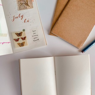Có quà tặng - Sổ Vintage làm plan, bullet journal, ghi note, học từ mới