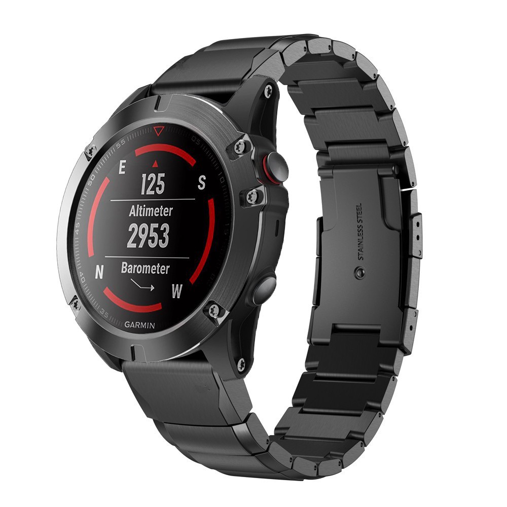 Dây đeo bằng thép không gỉ dành cho đồng hồ thông minh Garmin Fenix 3/5X