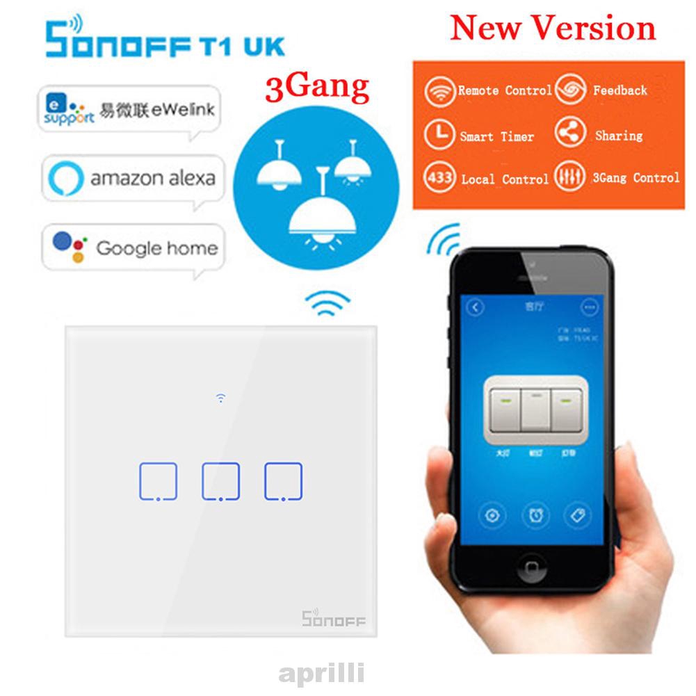 Smart Switch Home Multifunction WIFI Connectors On Off Lightweight Sonoff T2