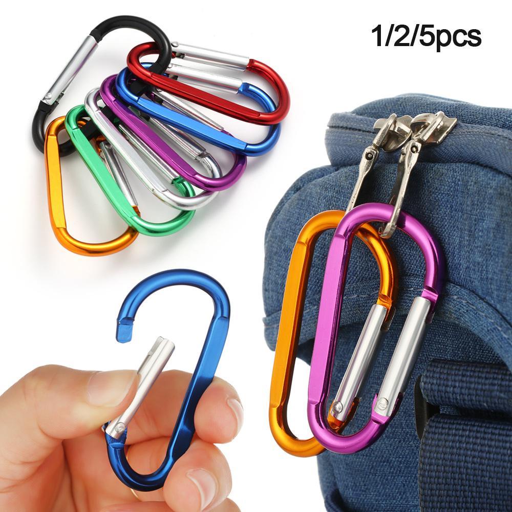 LEISURE Móc Khóa Carabiner Bằng Hợp Kim An Toàn Cho Các Hoạt Động Thể Thao Ngoài Trời