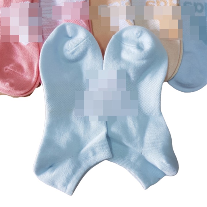 Combo 2 Đôi Vớ Cổ Ngắn Nữ Màu Pastel