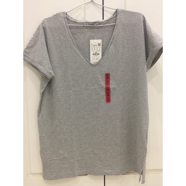 Áo kẻ pull&bear xách tay