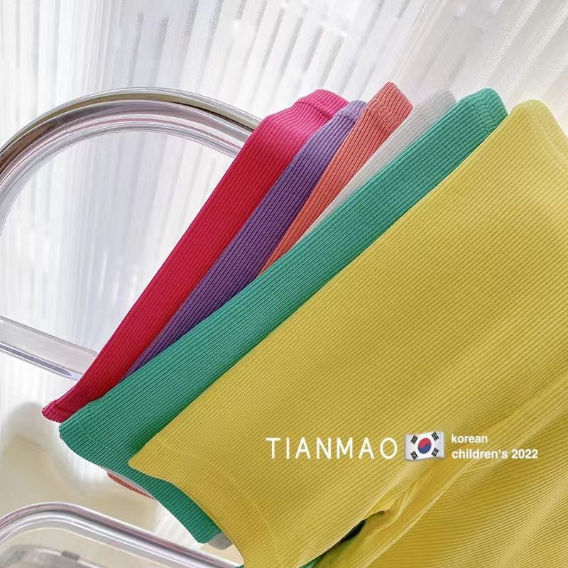 [Babycat Hàng Có Sẵn Bán Chạy Quần Đùi Ôm Dáng Phong Cách Nhật Hàn Nhật Bản Màu Sắc Kẹo Ngọt Thời Trang Mùa Hè Dành Cho Bé Trai Và Bé Gái