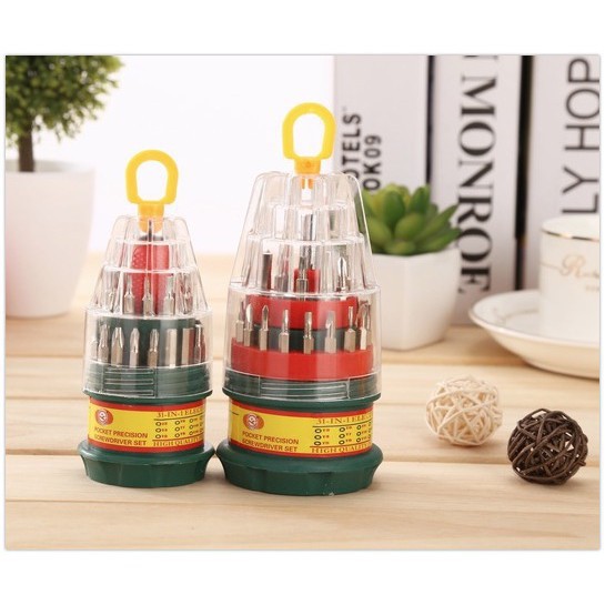 Bộ tô vít đa năng 31 đầu (Loại to hộp Trụ Đa Năng