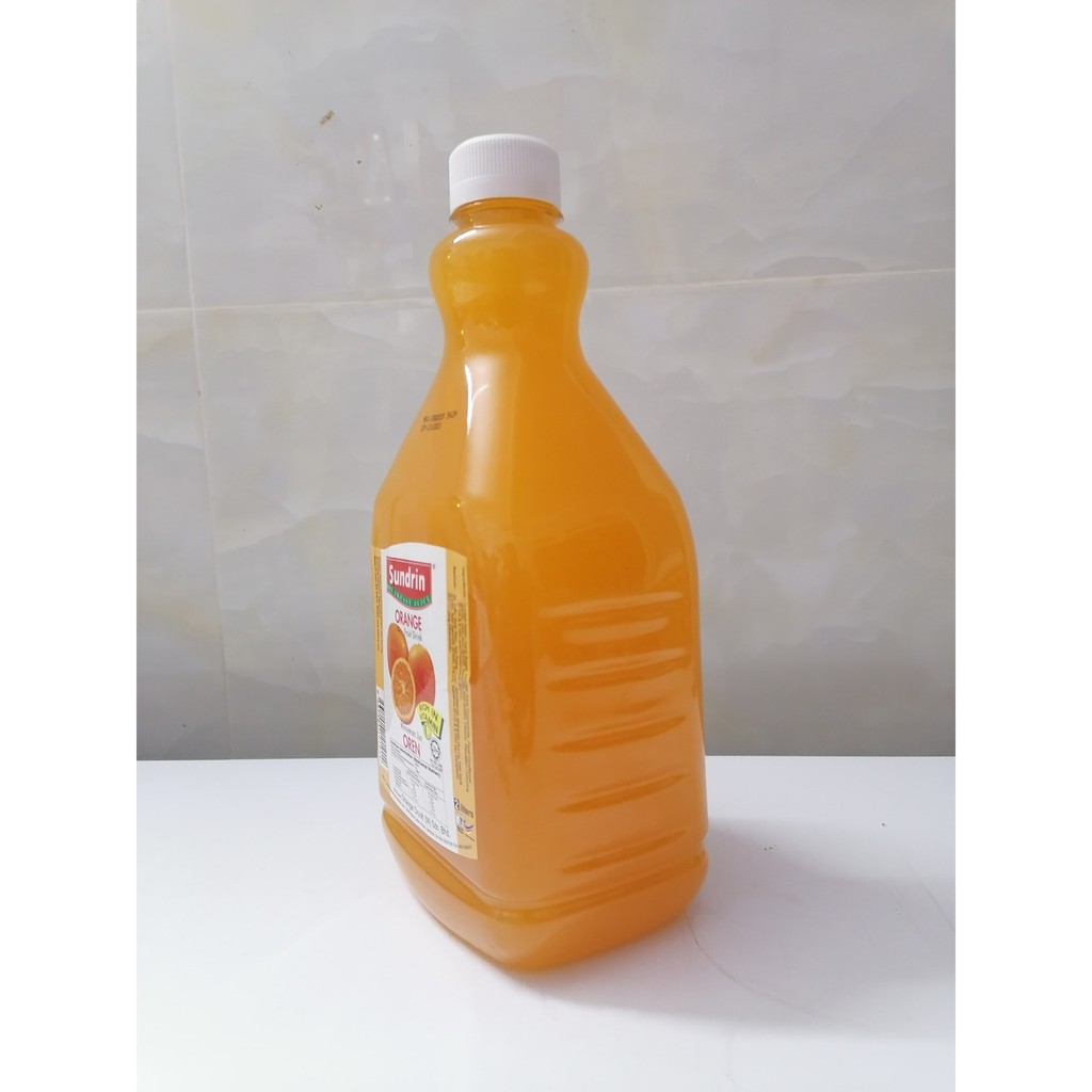 [Bình lớn 2 Lít - CAM] Nước ép trái cây [Malaysia] SUNDRIN Orange Fruit Drink (halal) (tmth-hk)